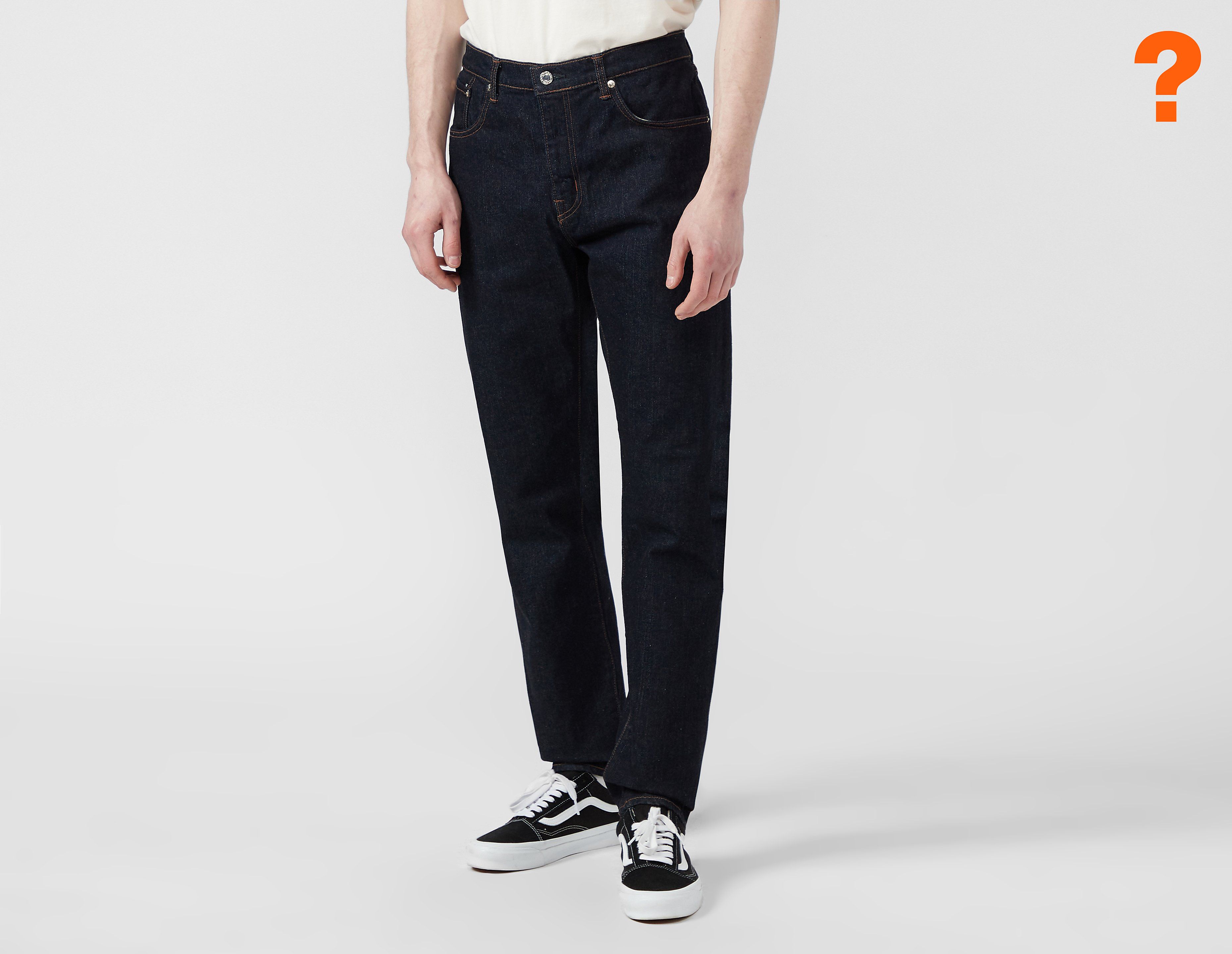 edwin slim tapered jeans, blue