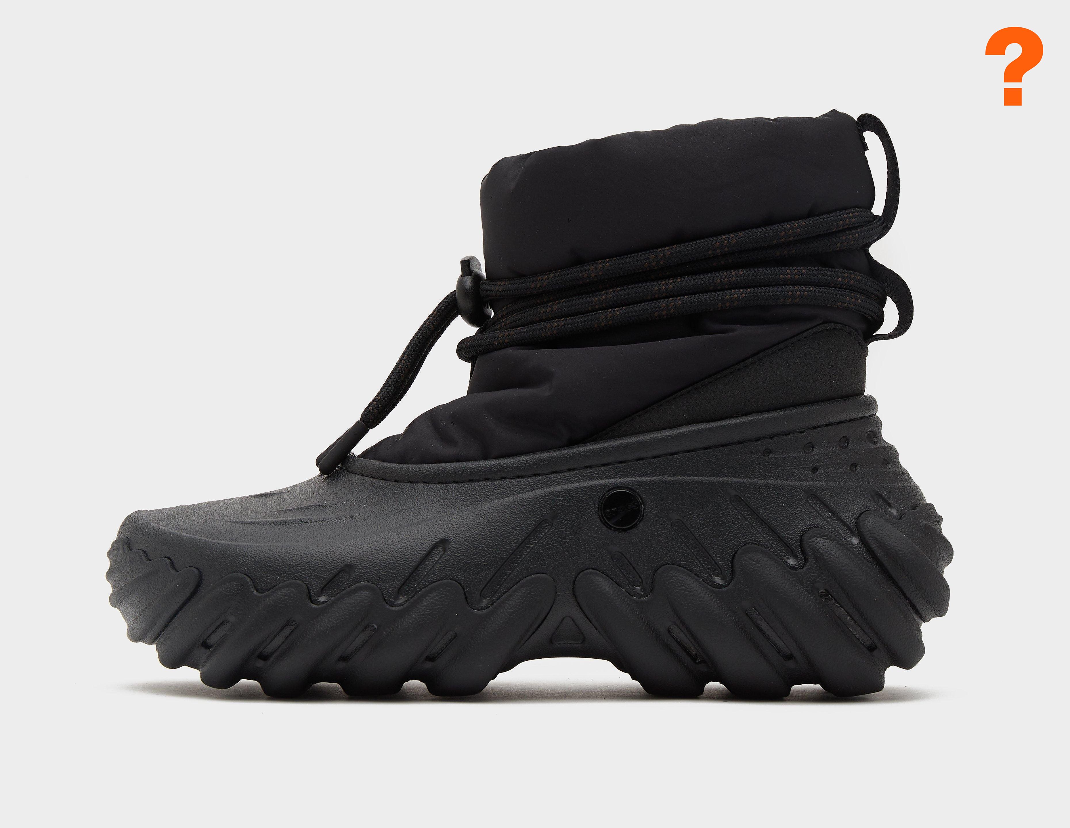 crocs echo boot, black