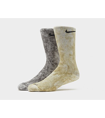 Nike Lot de 2 paires de Chaussettes Tie Dye