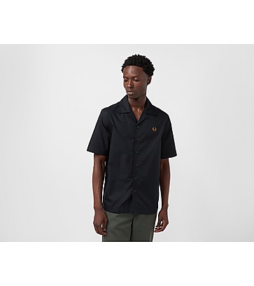 Fred Perry Chequerboard Revere Collar Shirt