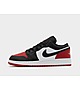 Rød/Sort Jordan Air 1 Low Junior's