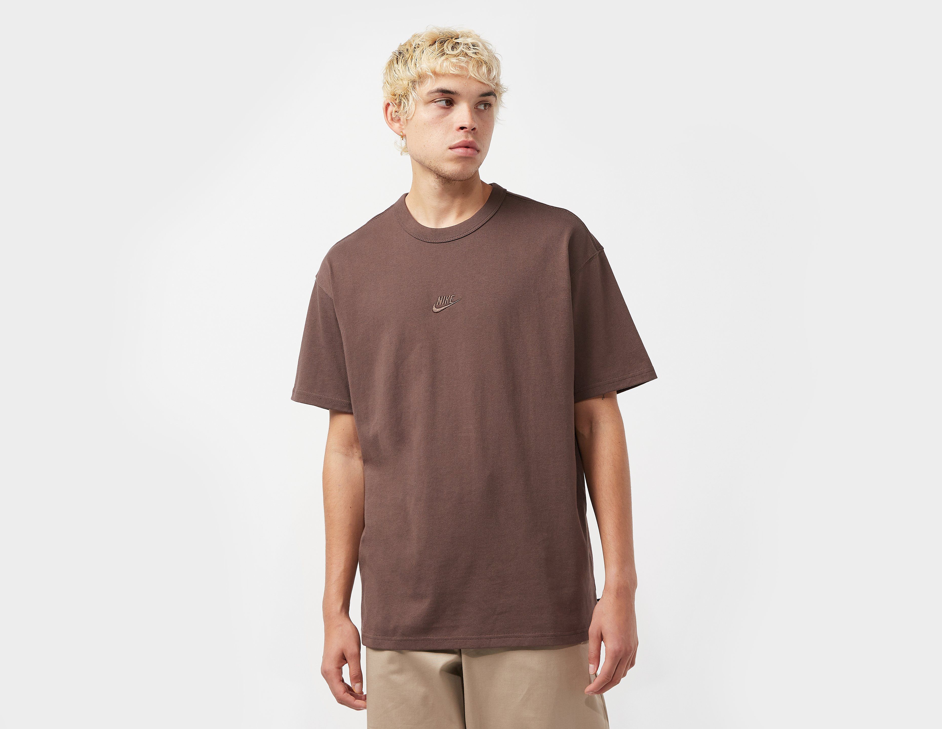 Nike NRG Premium Essentials T-Shirt, Brown