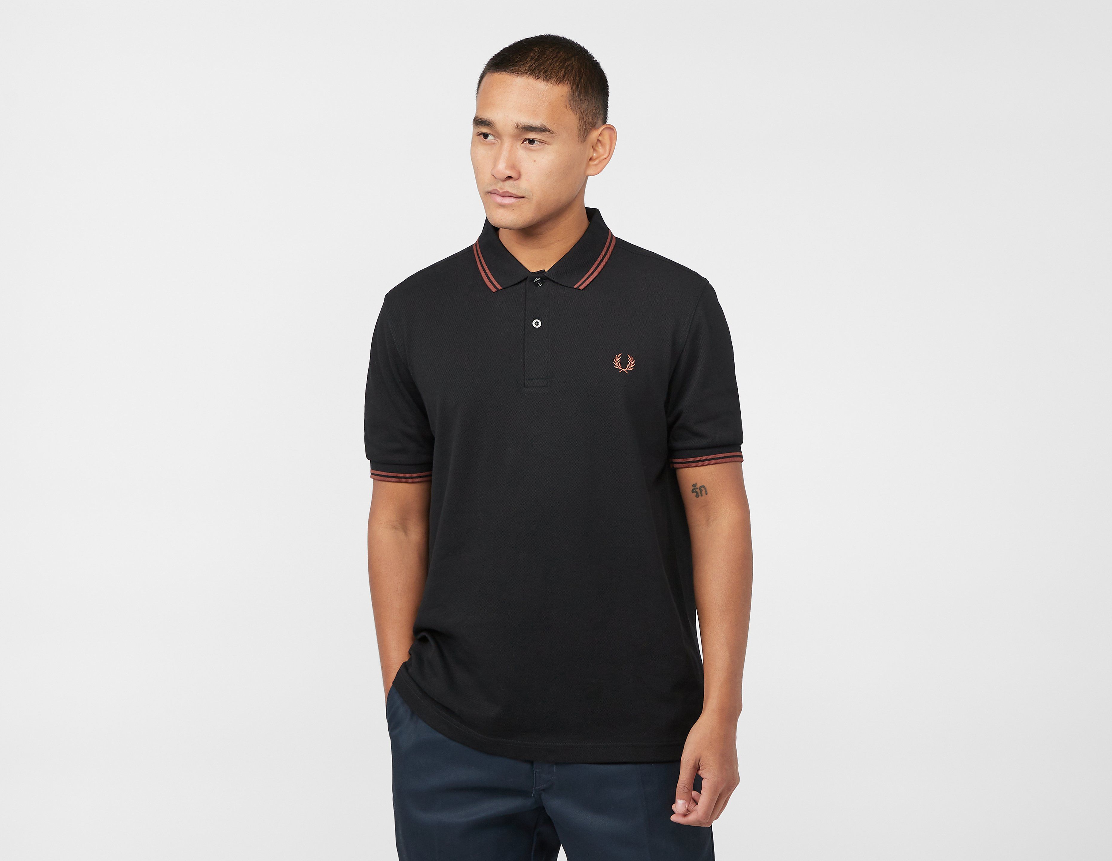 fred perry twin tipped polo shirt
