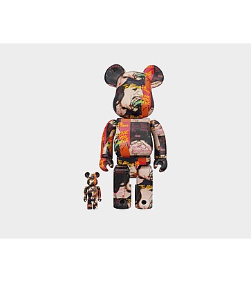 Medicom BE@RBRICK x Andy Warhol x Rolling Stones 100% 400%