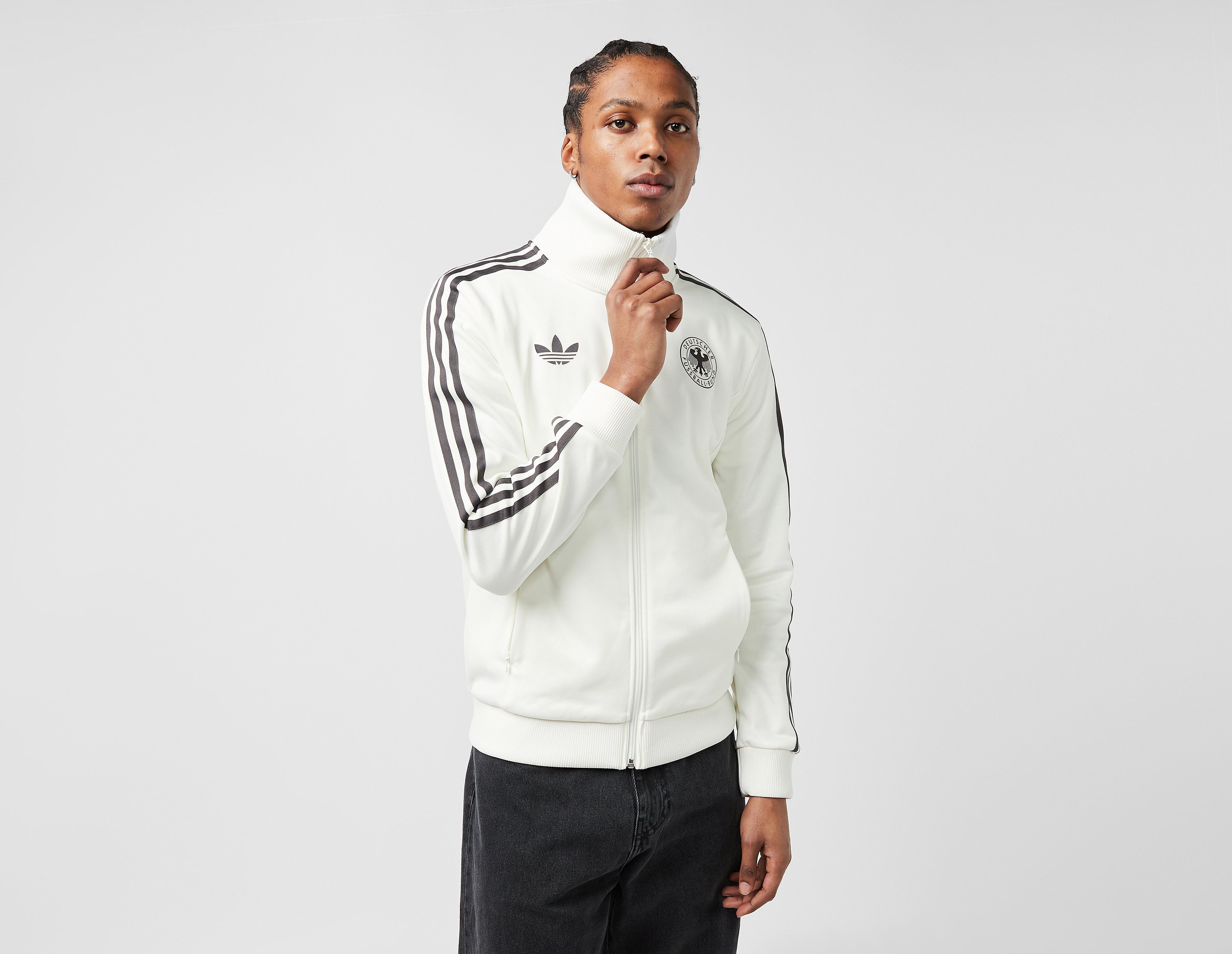 Adidas originals beckenbauer track top white new arrivals