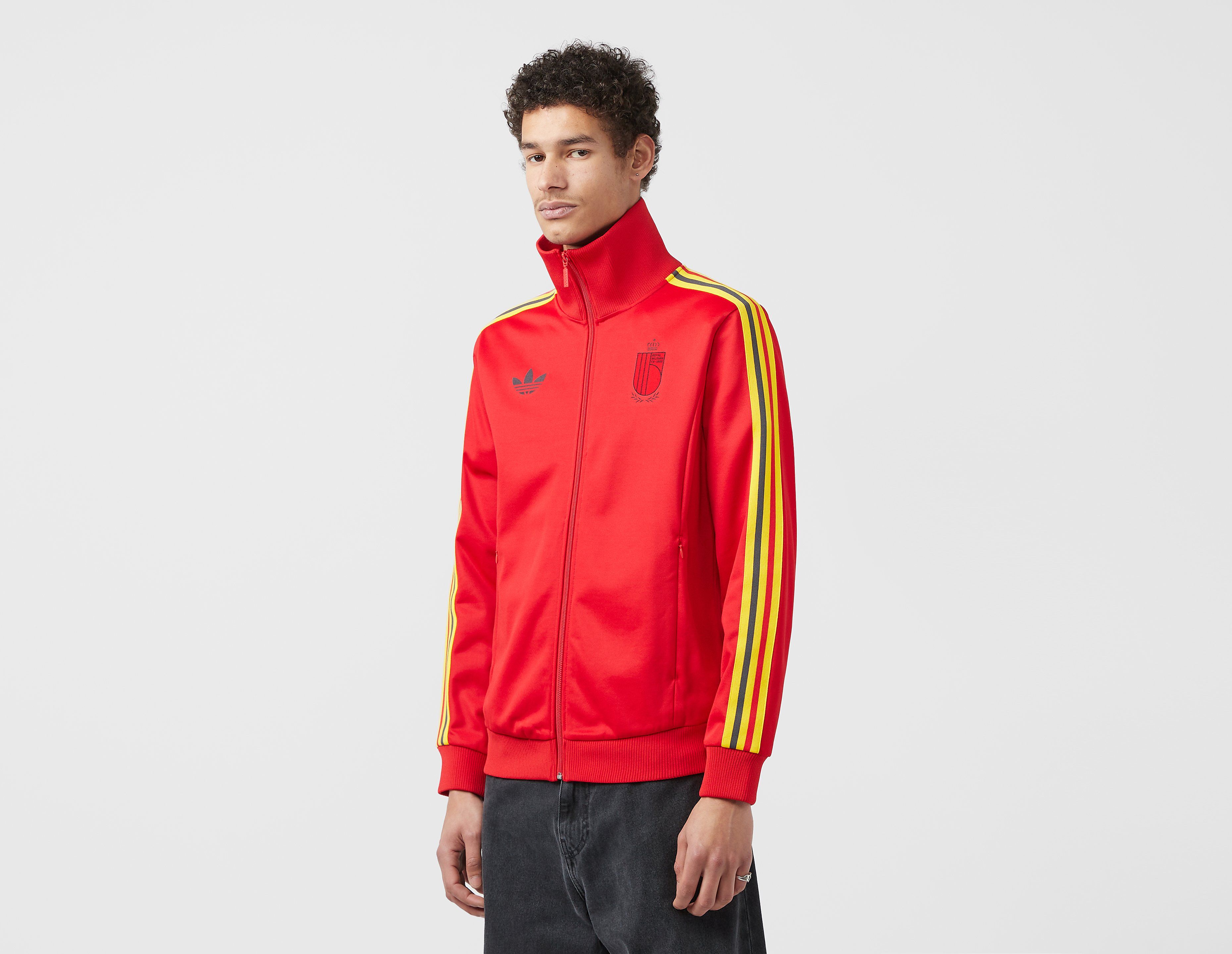 adidas Originals Belgium Beckenbauer Track Top, Red