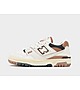 Blanc/Maron New Balance 550 Femme