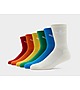 Monivärinen adidas Originals 6-Pack Trefoil Cushion Crew Socks
