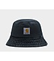 Negro Carhartt WIP Garrison Bucket Hat