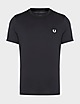 Black Fred Perry Core Ringer T-Shirt