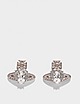 Grey Vivienne Westwood Ariella Stud Earrings