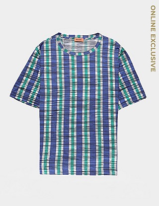 Missoni Vertical Stripe Short Sleeve T-Shirt