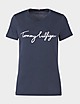 Blue Tommy Hilfiger Heritage Signature T-Shirt