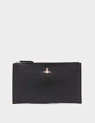 Vivienne Westwood Victoria Zip Clutch Bag