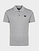 Grey/Grey Paul and Shark Core Short Sleeve Polo Shirt