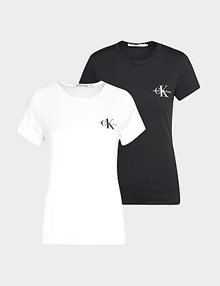 Calvin Klein Jeans 2 Pack Short Sleeve T-Shirts