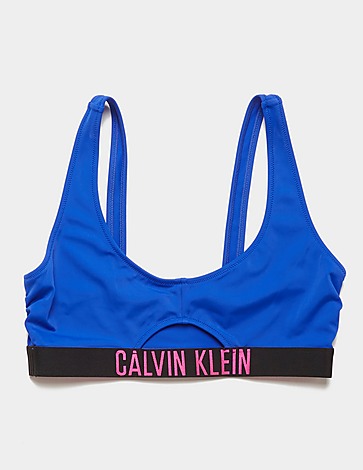 Calvin Klein Swim Print Bikini Top