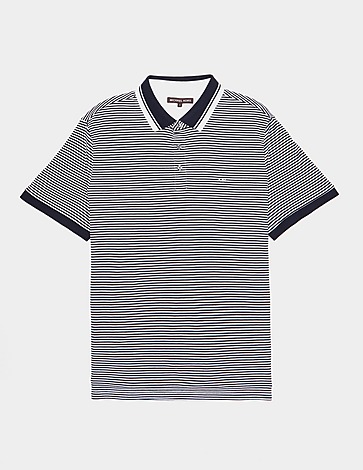 Michael Kors Feeder Stripe Short Sleeve Polo Shirt