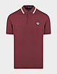 Red/White Fred Perry Twin Tipped Polo Shirt