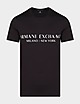 Black Armani Exchange Milano to New York T-Shirt