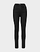 Black Emporio Armani J64 High Waisted Extreme Skinny Jeans