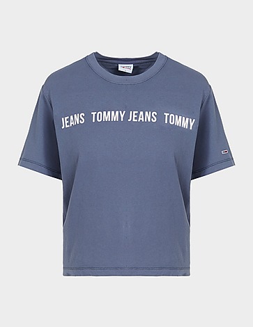 Tommy Jeans Boxy Tape Cropped T-Shirt