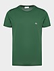 Green/Green Lacoste Plain Pima T-Shirt
