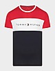 Red/White Tommy Hilfiger Lounge Chest & Sleeve Logo T-Shirt