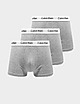 Grey Calvin Klein Underwear 3 Pack Low Rise Trunks
