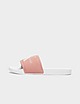 White/Pink Calvin Klein Jeans Monogram Slides
