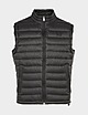 Black BOSS Chroma Quilted Gilet