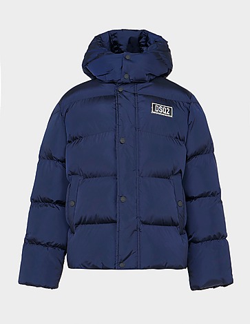 Dsquared2 Tab Hooded Puffer Jacket