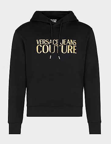 Versace Jeans Couture Gold Text Hoodie