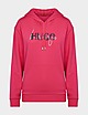 Pink HUGO Script Hoodie