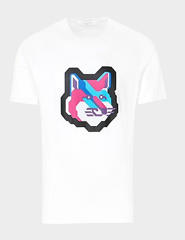 Maison Kitsune Large Pixel Fox Head T-Shirt