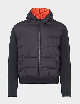 Z Zegna Quilted Knit Hood Jacket