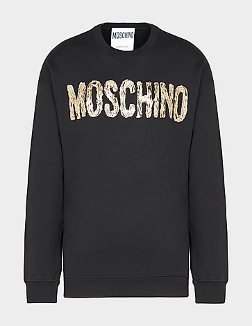 Moschino Painted Logo Sweatshirt
