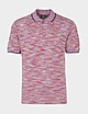 Pink PS Paul Smith Space Dye Polo Shirt
