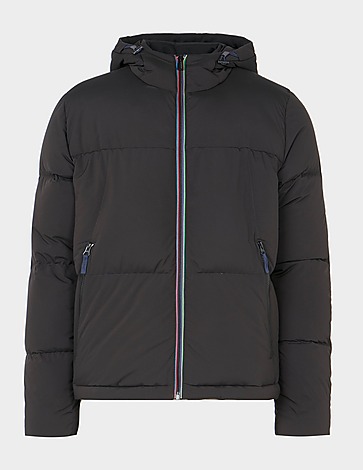 PS Paul Smith Sports Stripe Hooded Puffer Jacket