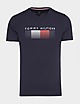 Blue Tommy Hilfiger Fade Graphic T-Shirt
