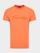 Orange Tommy Hilfiger Signature Graphic T-Shirt