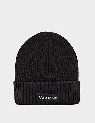 Calvin Klein Patch Logo Beanie