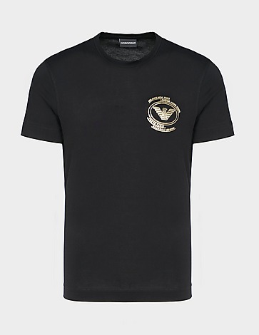 Emporio Armani Gold Eagle City T-Shirt