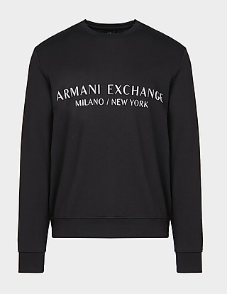 Armani Exchange Large Logo Sweatshirt