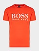 Orange BOSS Swim Logo T-Shirt