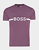 Purple BOSS Logo T-Shirt