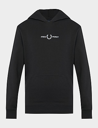 Fred Perry Embroidered Hoodie Junior