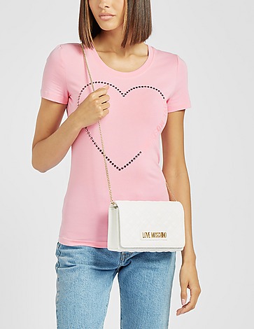 Love Moschino Quilted Box Chain Cross Body Bag