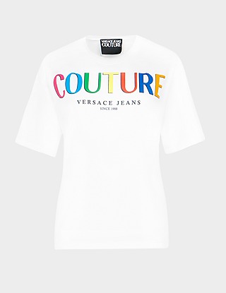 Versace Jeans Couture Multi Colour Logo T-Shirt