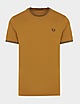 Brown Fred Perry Twin Tipped T-Shirt